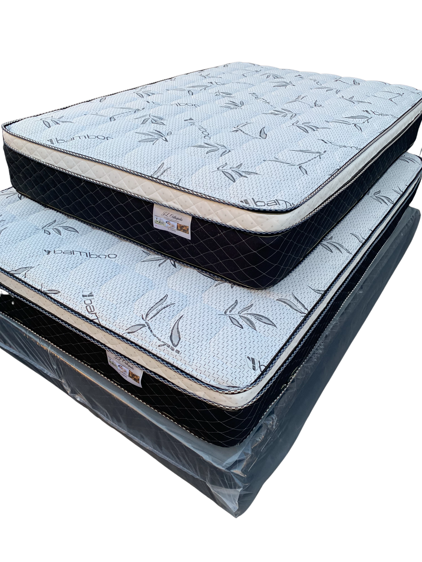Bamboo PillowTop Mattress And Box Spring