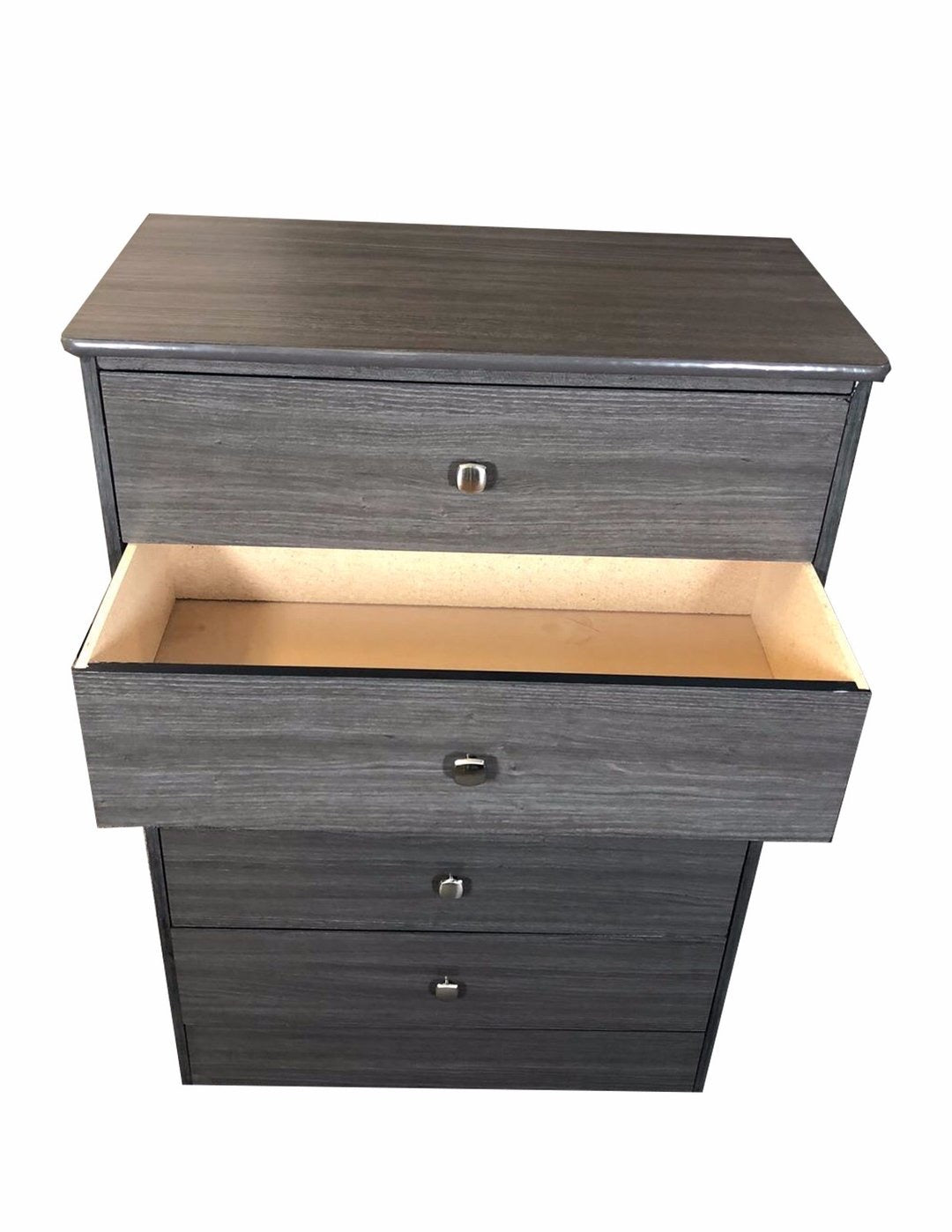 Chest 5 Drawer Gray