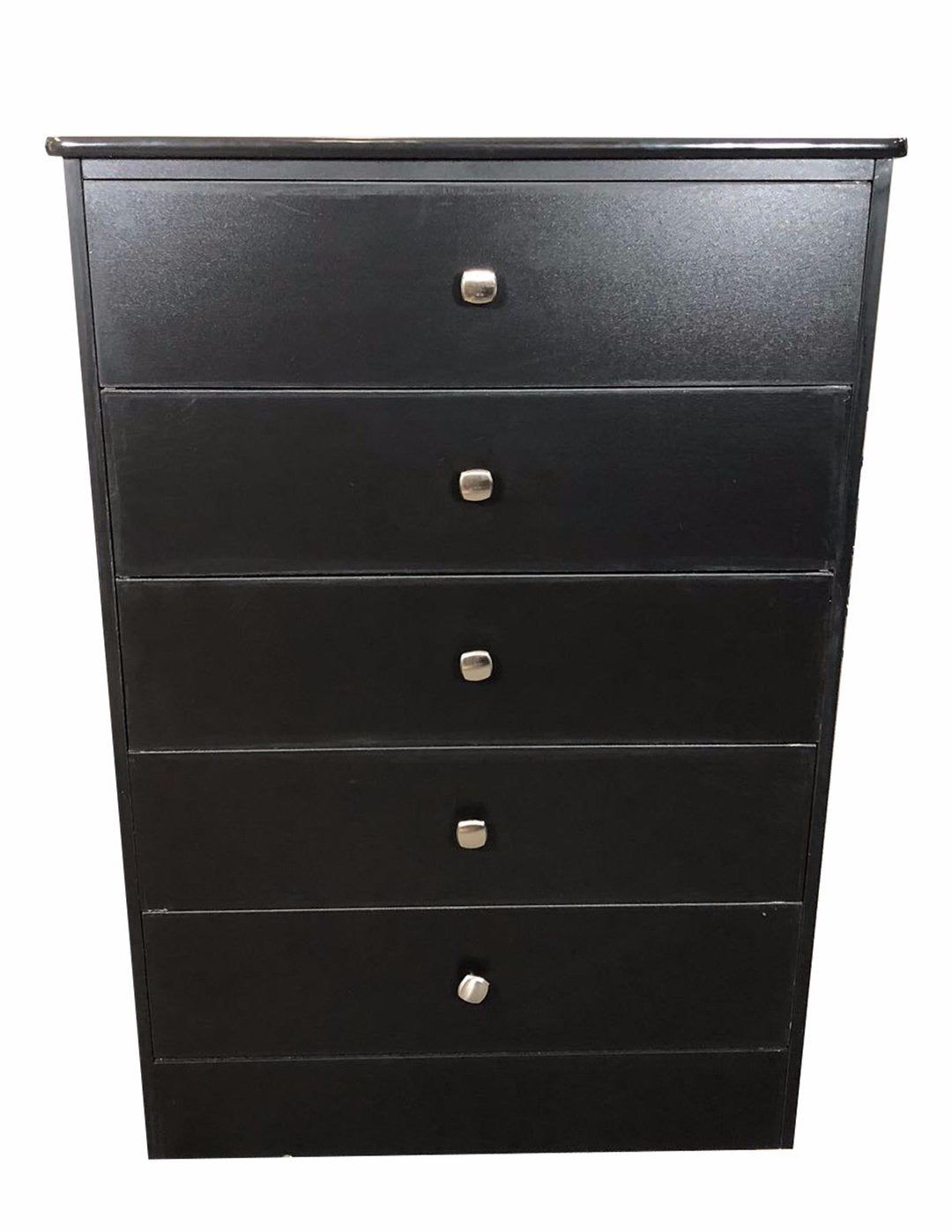 Chest 5 Drawer Black