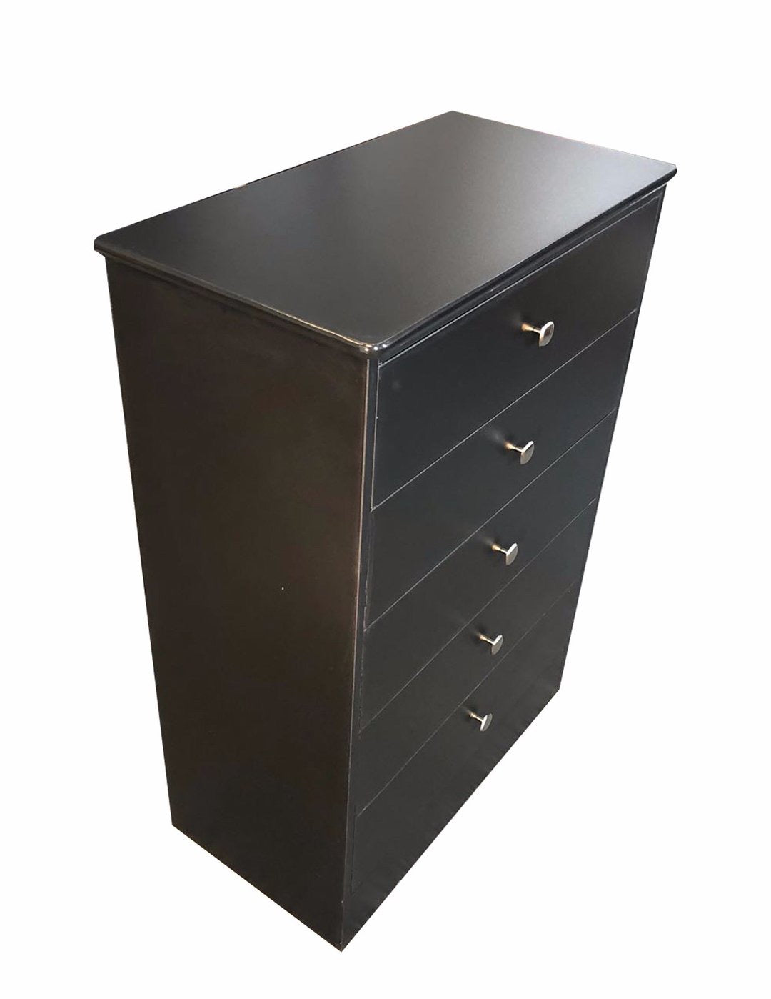 Chest 5 Drawer Black