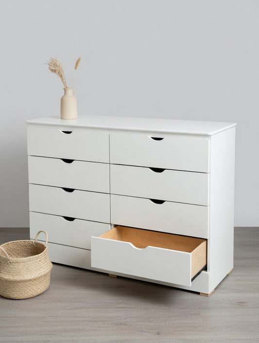 💫 Modern White 8-Drawer Dresser - Clean
Minimalist Style