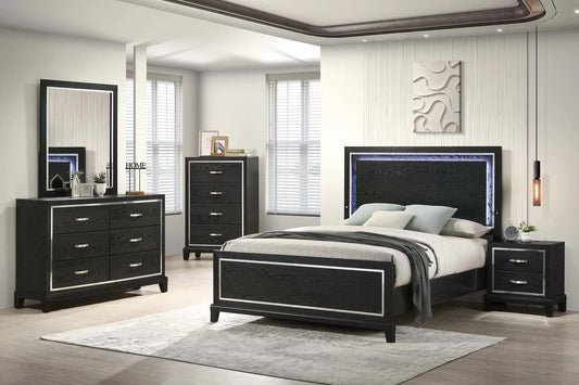 Queen Bed
Built-In LED Lights