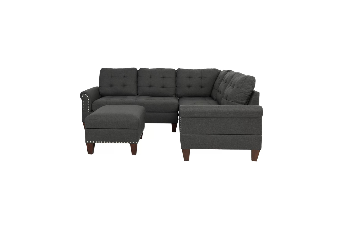 3-Piece Sectional Set W/ Ottoman F6474