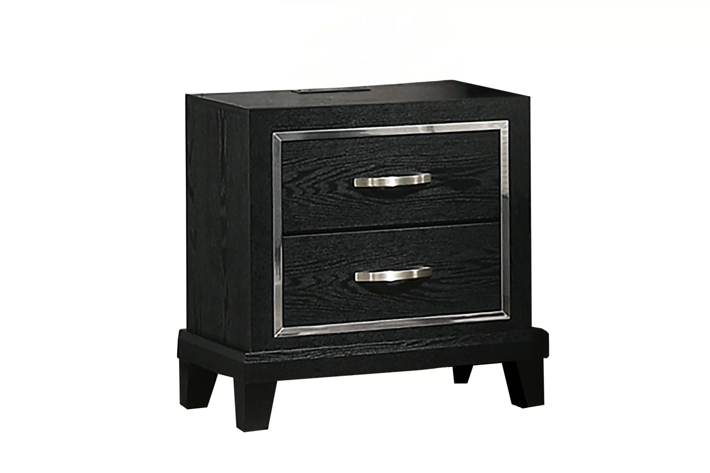 Modern Ebony Nightstand