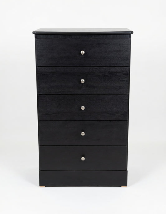 Midnight Modern Chest 5 Drawer  🖤