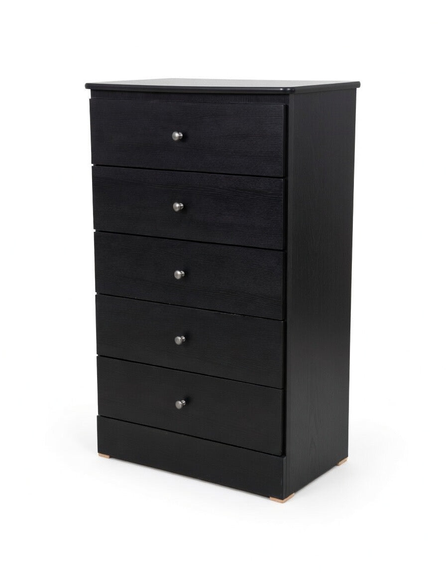 Midnight Modern Chest 5 Drawer  🖤
