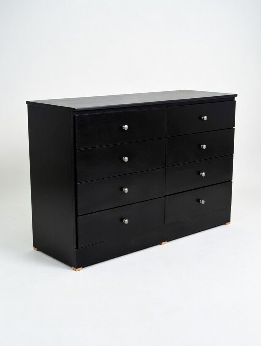 Midnight Modern 8-Drawer Dresser
