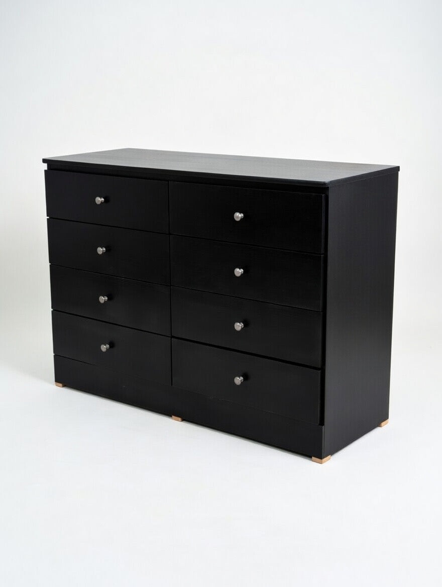 Midnight Modern 8-Drawer Dresser